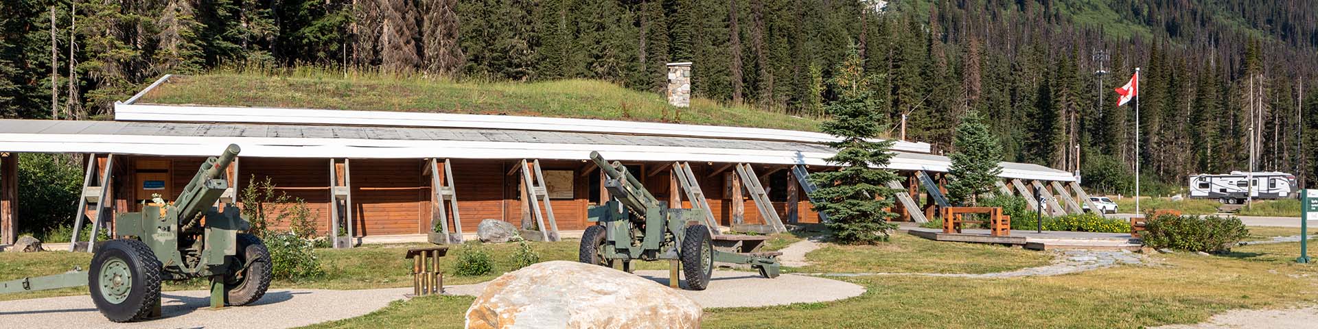 landscape image of Rogers Pass Discovery Centre