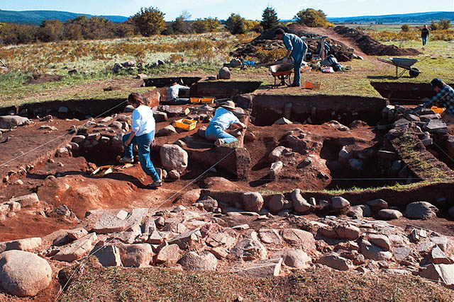 Excavation site