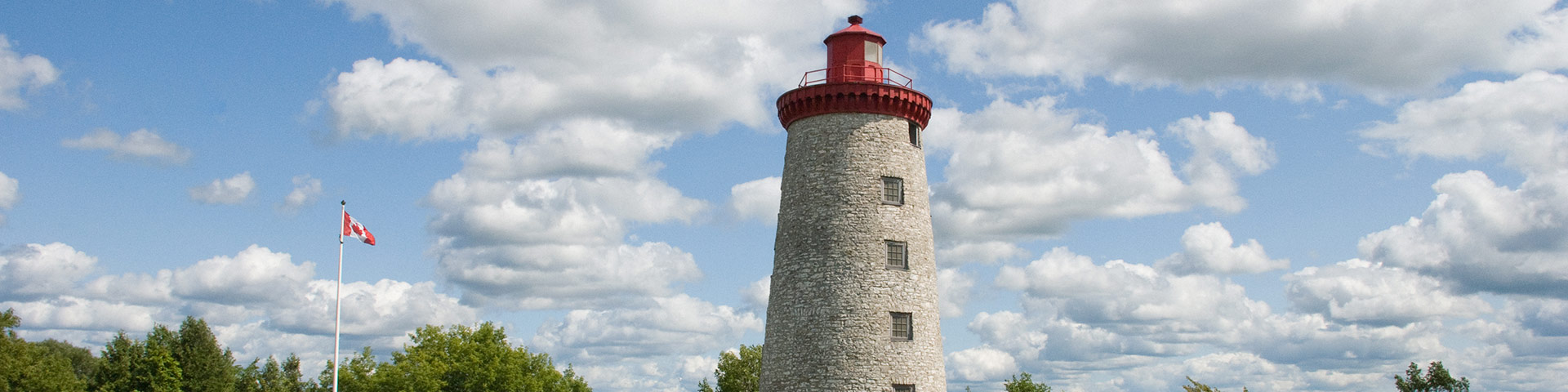 A tall stone tower.