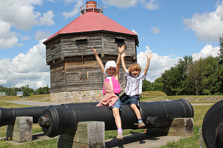 A lot of fun near the blockhaus!