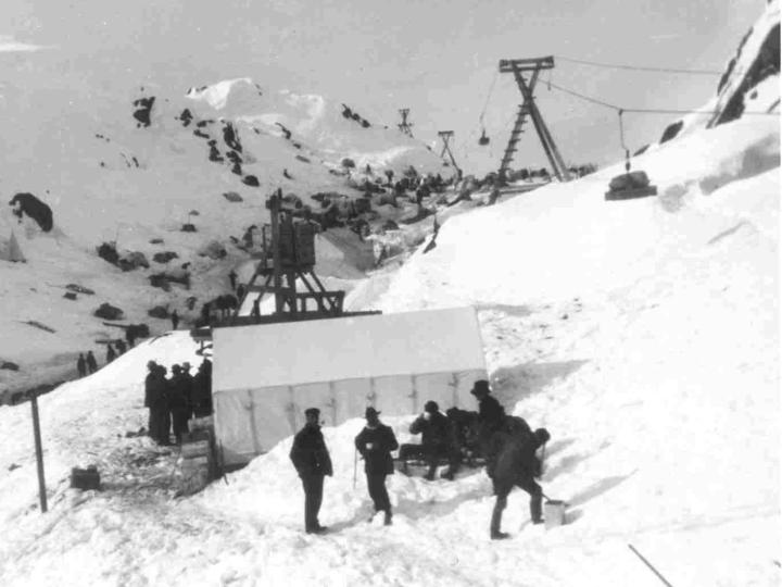 Tramway up Chilkoot Pass