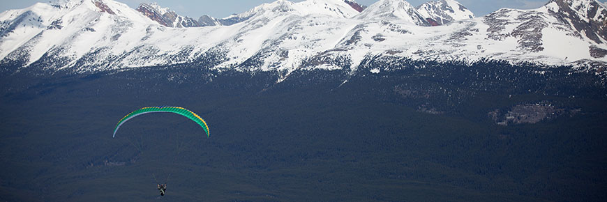 Paragliding and hang gliding