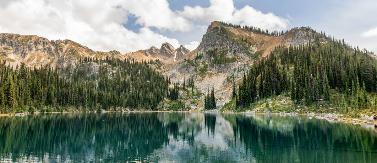 Eva Lake Backcountry Campground in Mount Revelstoke National Park