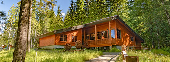 Snowforest welcome centre building