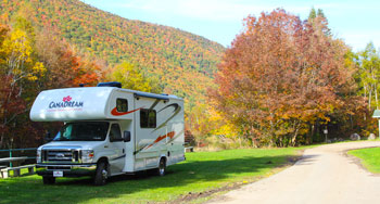 Terrain de camping de Big Intervale