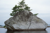 Erratique au lac Kejimkujik