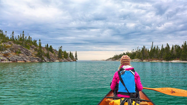 Backcountry paddling