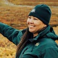 Photo de Cindy, membre du personnel de Parcs Canada.