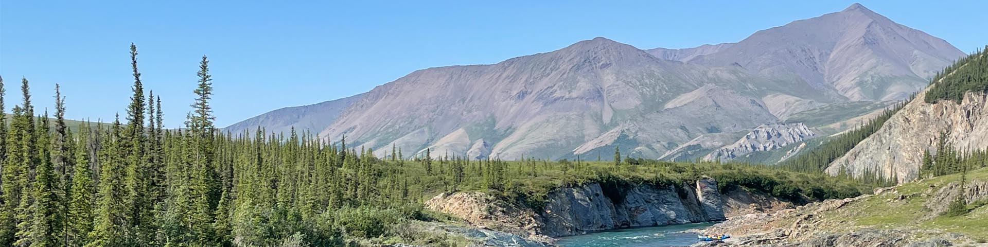 Les rapides de Sheep Slot sur la rivière Firth